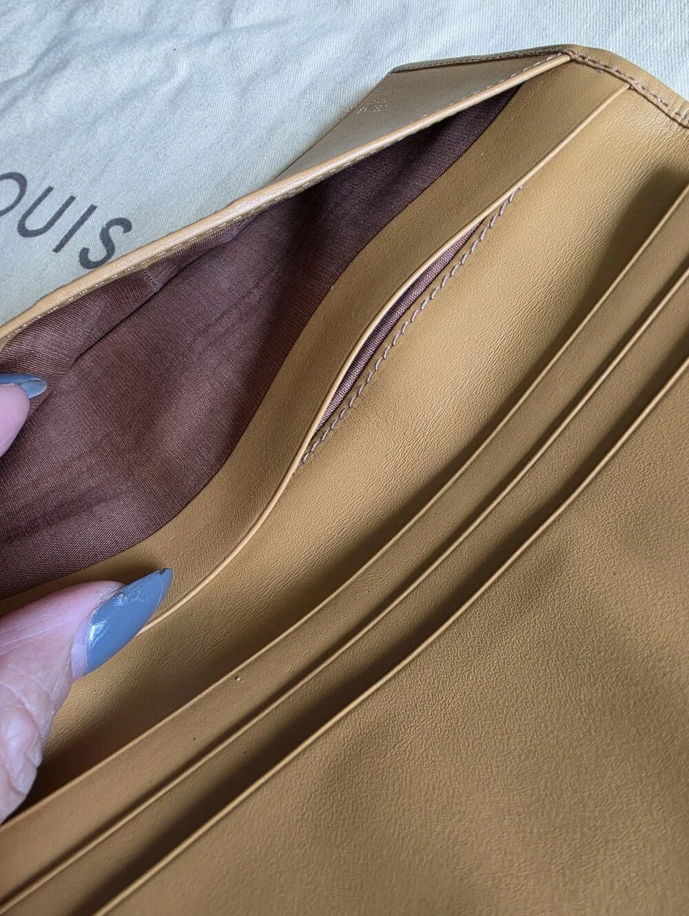 Authentic Celine Bifold Long Wallet